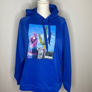 Fortnite men’s hooded sweater size large